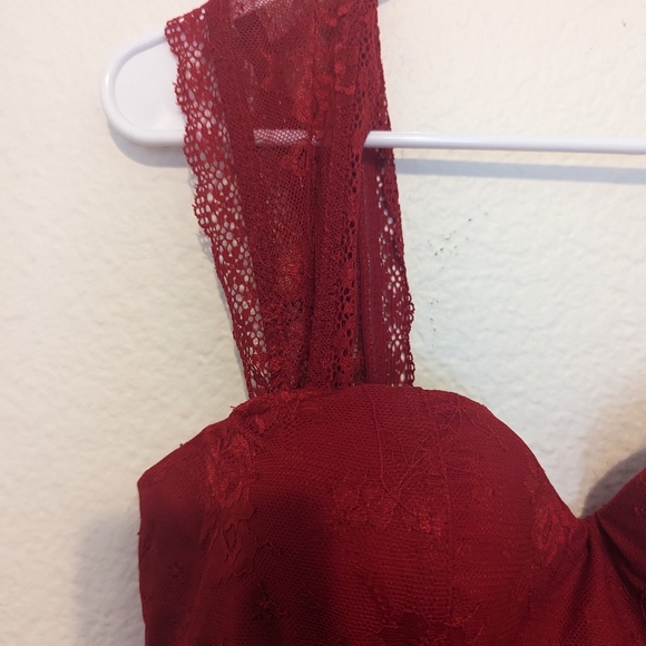 NWOT red bustier from spirit Halloween - Picture 6 of 7